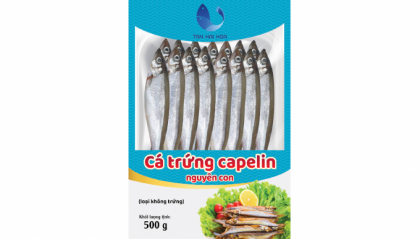 Cá Capelin (loại không trứng) 500g